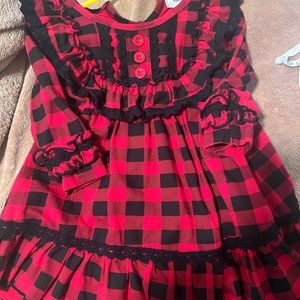 Red and black plaid